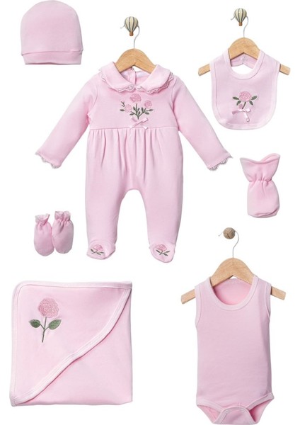 Gül Nakışlı 7'li Hastane Çıkışı