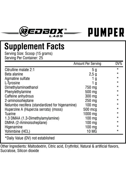 Pumper Pump Preworkout fiyatları