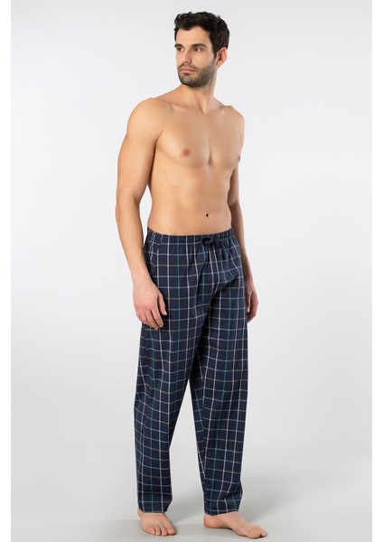 Erkek Dokuma Pijama Tek Alt 2240/LACIVERT 8 fiyatları