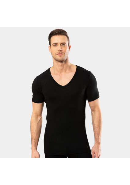 - Termal Kısa Kol V Yaka 1602/SIYAH modelleri