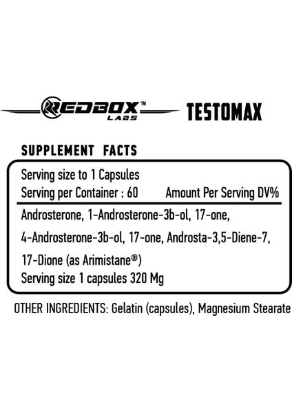 Testomax Testo Booster 60 Caps fiyatları