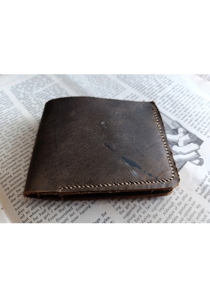 Gerçek Deri Tamamen El Emeği Cüzdan 22CM*8CM * 1 Kağıt Para Alanı 3 Kart Bölmesi Ll8