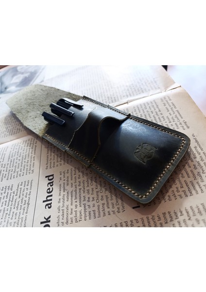 Gerçek Deri Özel Kalemleriniz Için Kalemlik ( 2*3 Kalem Için ) 27 cm \ 6 cm NLU80 modelleri