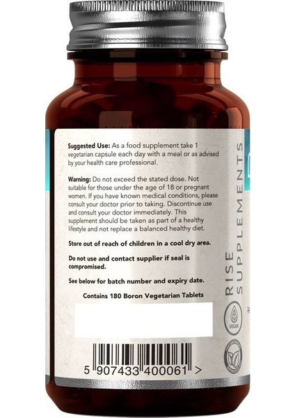 Boron 3 Mg – 180 Vejetaryen Tablet fiyatları