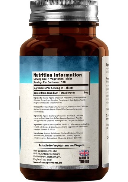 Boron 3 Mg – 180 Vejetaryen Tablet modelleri