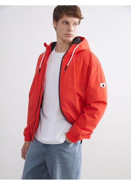 Özmarka Yeni Sezon Rahat Kalıp Kapüşonlu Erkek Orta Kalın Mont