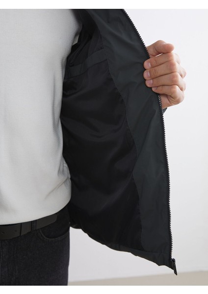 Yeni Sezon Standart Kalıp Kapüşonlu Erkek Şişme Mont fırsatları