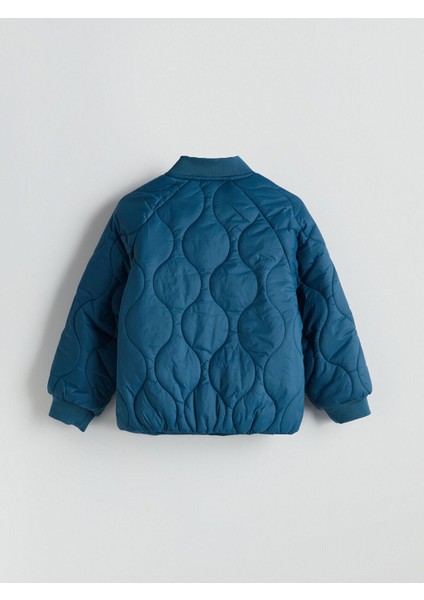 Kapitone Desenli Erkek Çocuk Mont modelleri