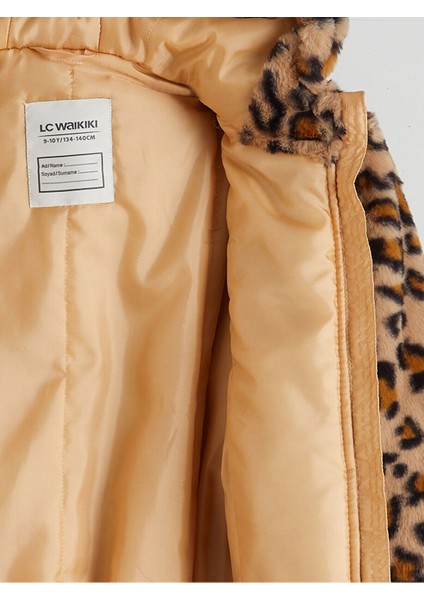 Kapüşonlu Kız Çocuk Suni Kürk Kaban modelleri