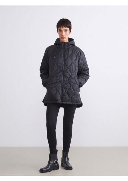 Yeni Sezon Kapüşonlu Kapitone Kadın Şişme Mont fiyatları