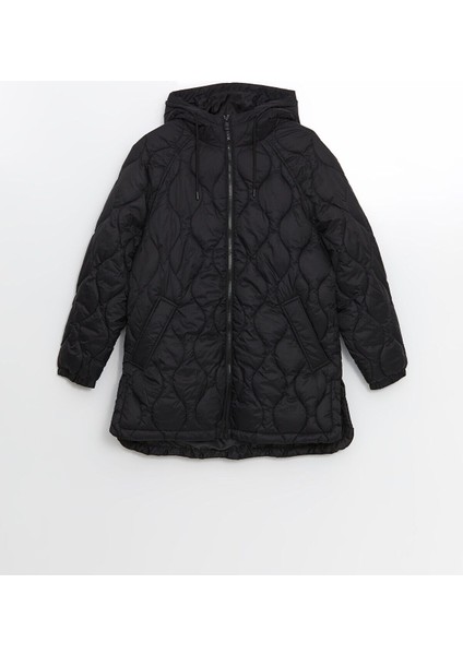 Yeni Sezon Kapüşonlu Kapitone Kadın Şişme Mont