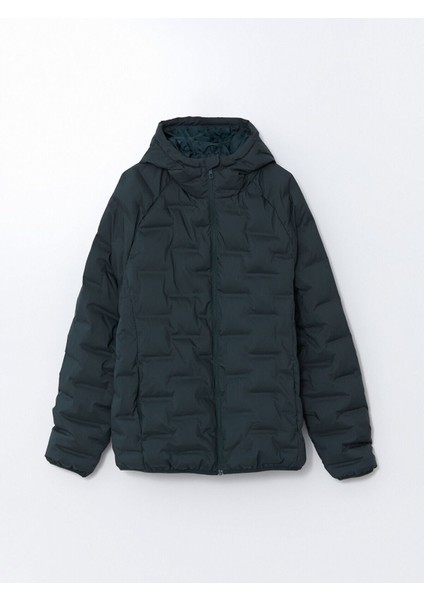 Hilfa Yeni Sezon Slim Fit Kapüşonlu Erkek Şişme Mont