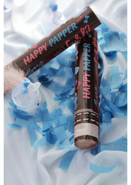 Cinsiyet Partisi Mavi (Erkek) Konfetisi Parti, Doğum Günü, Özel Günler Için (Mavı - 3 Adet) fiyatları