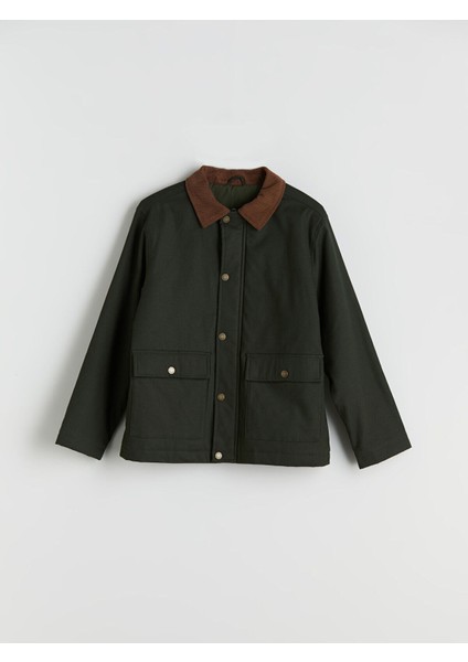 Fitilli Kadife Yaka Erkek Çocuk Mont fırsatları