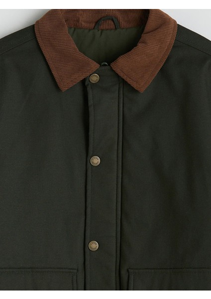 Fitilli Kadife Yaka Erkek Çocuk Mont indirimleri