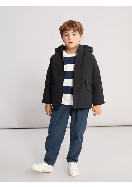 Kapüşonlu Astarlı Erkek Çocuk Mont fiyatları