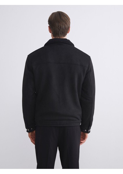 Izr Yeni Sezon Slim Fit Gömlek Yaka Süet Erkek Mont indirimleri