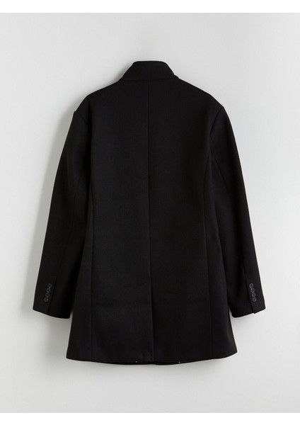 Peak Yeni Sezon Büyük Beden Standart Kalıp Dik Yaka Erkek Kaşe Kaban modelleri