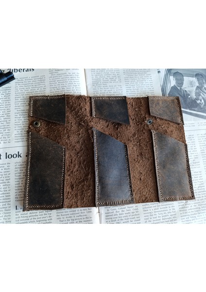 Crazy Gerçek Deri Tamamen El Emeği Özel Kalemleriniz Için Kalemlik Kalemkutu (8*18CM ) NLU82 modelleri