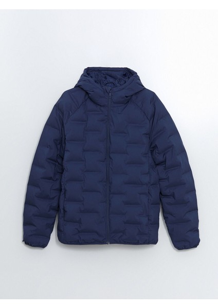 Hilfa Yeni Sezon Slim Fit Kapüşonlu Erkek Şişme Mont