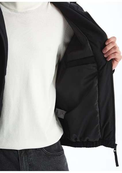 Artı Yeni Sezon Rahat Kalıp Kapüşonlu Erkek Orta Kalın Mont modelleri