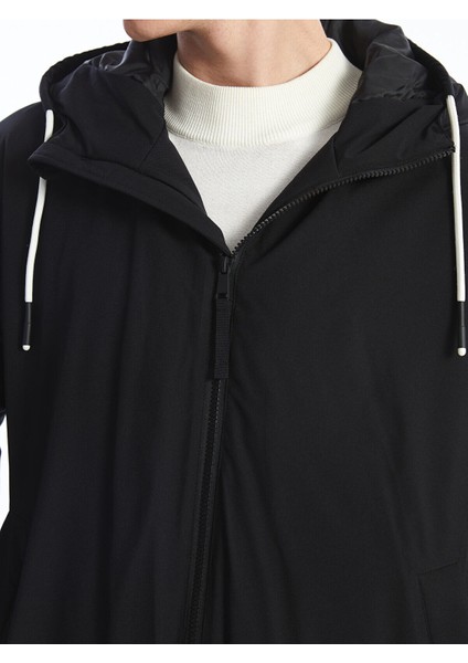 Artı Yeni Sezon Rahat Kalıp Kapüşonlu Erkek Orta Kalın Mont fırsatları