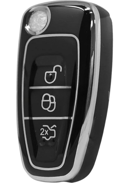 Ford Focus Fiesta Mondeo Kuga Transit Connect Custom Galaxy 3 Buton Nano Anahtar Kılıfı Sustalı modelleri