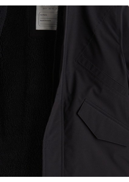 Kapüşonlu Astarlı Erkek Çocuk Mont fırsatları