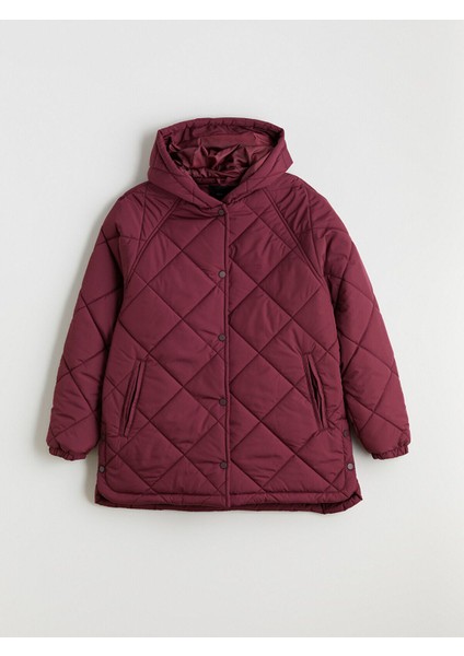 Artı Yeni Sezon Kapüşonlu Kapitone Kadın Şişme Mont