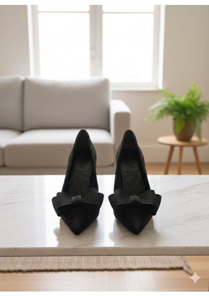 Kadın Fiyonklu Yüksek Topuk Ayakkabı fırsatları