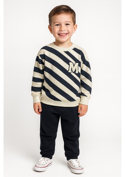 Wow Çocuk (W) Nakışlı Ikili Takım Lacivert - 6 Yaş fırsatları