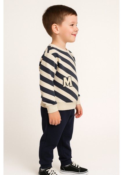 Wow Çocuk (W) Nakışlı Ikili Takım Lacivert - 6 Yaş indirimleri