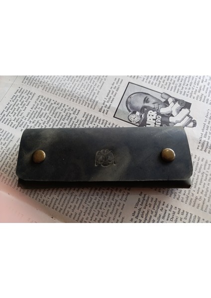 Crazy Gerçek Deri Tamamen El Emeği Özel Kalemleriniz Için Kalemlik Kalemkutu (15.5x6.5 ) NLU86 indirimleri