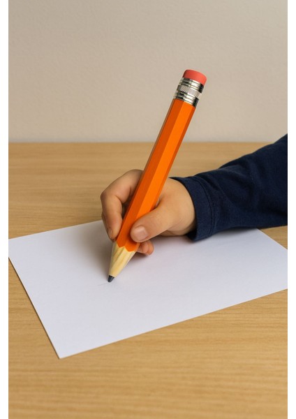 34 cm Dev Jumbo Kalem – Dekoratif Büyük Boy Kurşun Kalem – Çocuklar Için Eğlenceli Yazı Kalemi modelleri