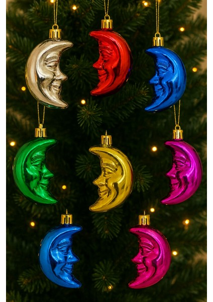 Yılbaşı Ağaç Süsü 8cm 6lı