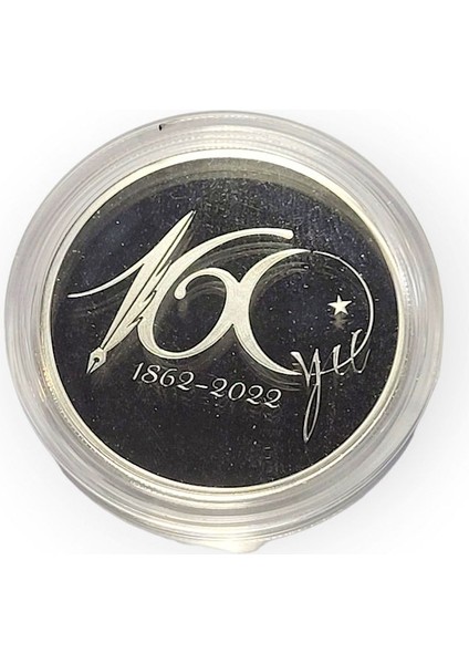 Sayıştay`ın 160. Yılı Gümüş Hatıra Parası 2022 Sertifikalı