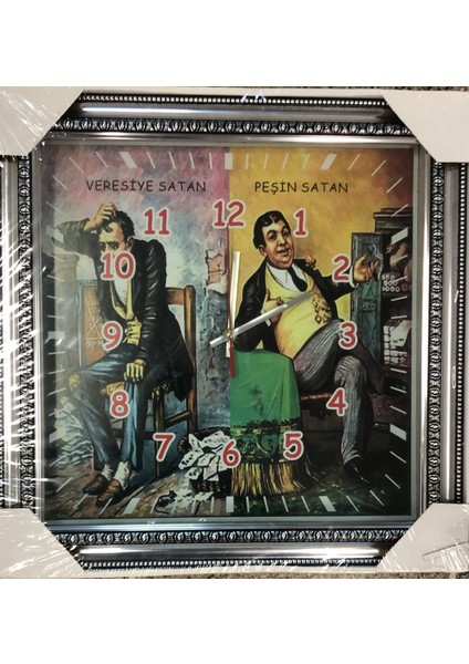 Peşin Satan Veresiye Satan Duvar Saati