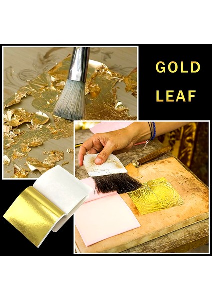 Altın Varak Epoksi Folyo Kağıt 9cmx8,5cm 25ADET Özel Ambalajında