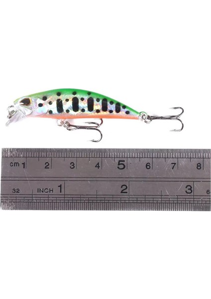 5 Adet Kutulu Lrf ve Spin Suni Rapala 5.8 cm 5.4 gr Balık Yem Seti