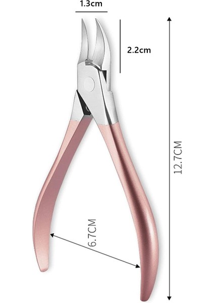 Pedikür Makası - Batık Tırnak Makası Profesyonel Set 722397 indirimleri