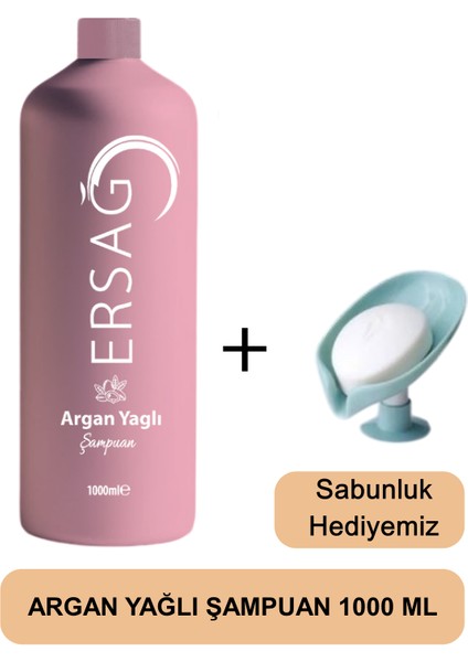 Argan Yağlı Şampuan 1000 ml - Sabunluk Hediyemiz 208-07