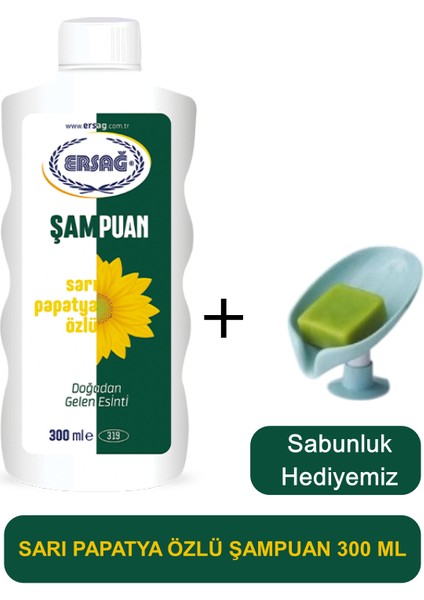 Sarı Papatya Özlü Şampuan 300 ml - Sabunluk Hediyemiz 319-05