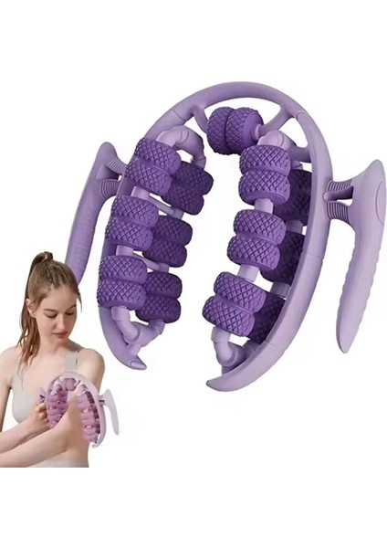 Yeni Nesil Kas Gevşetici Masaj Aleti 13 Tekerlekli Lenf Drenaj Rulosu fiyatları