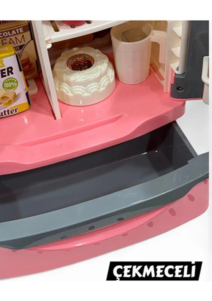 LED Işıklı Buhar Sprey Atan Açılabilir Çift Kapılı Buzdolabı 12 Parça Aksesuarlı Sesli Müzikli 26 cm fiyatları