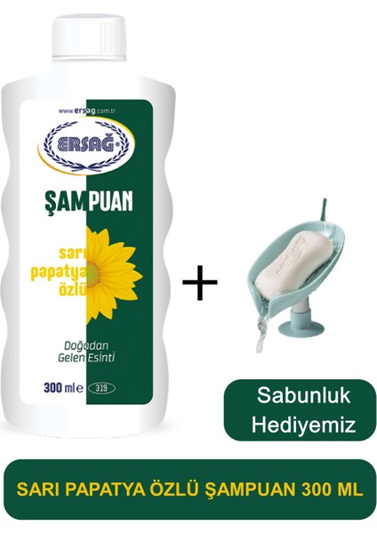Sarı Papatya Özlü Şampuan 300 ml - Sabunluk Hediyemiz 319-07