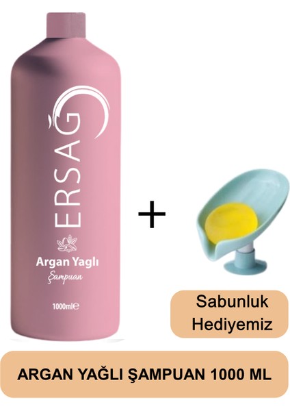 Argan Yağlı Şampuan 1000 ml - Sabunluk Hediyemiz 208-03