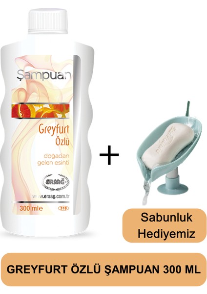 Greyfurt Özlü Şampuan 300 ml - Sabunluk Hediyemiz 318-02