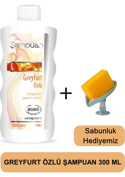 Greyfurt Özlü Şampuan 300 ml - Sabunluk Hediyemiz 318-07