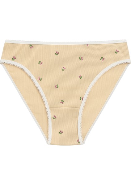 6’lı Kadın Külot Seti – Desenli – %95 Pamuk – Yumuşak, Nefes Alan, Esnek Kumaş modelleri