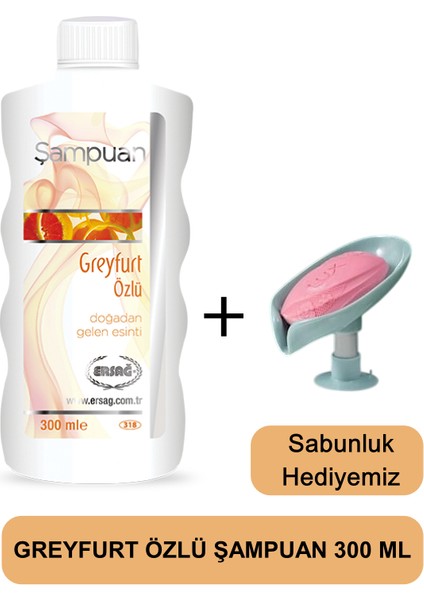 Greyfurt Özlü Şampuan 300 ml - Sabunluk Hediyemiz 318-08